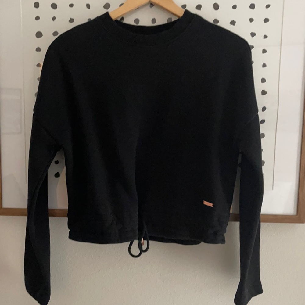 Sweaty Betty Black Crewneck Sweatshirt